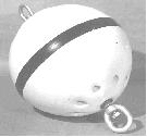 15” Polyvinyl Chloride Buoy w/hardware